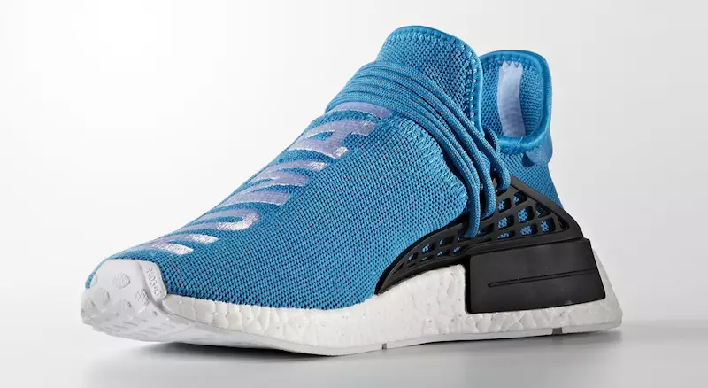 Pharrell Williams x Adidas HU NMD Human Being Shale Blue