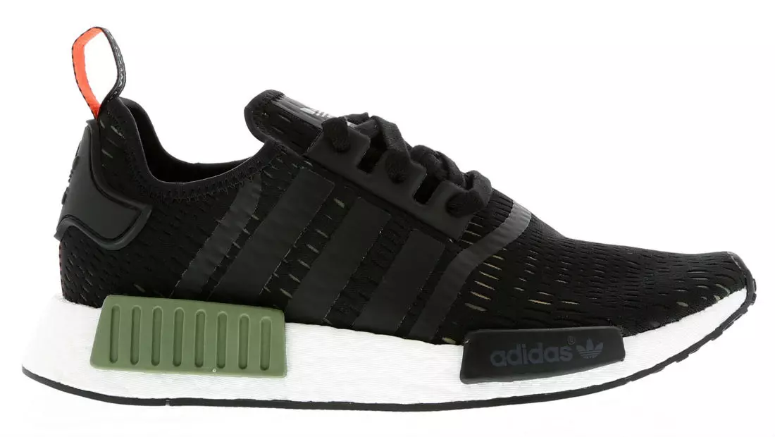 adidas NMD R1 베이스 그린 볼드 오닉스