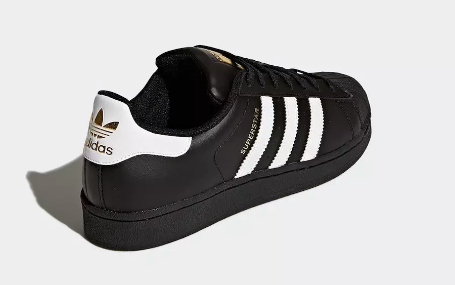 Adidas Superstar Foundation Black White Gold B27140 Izdošanas datums