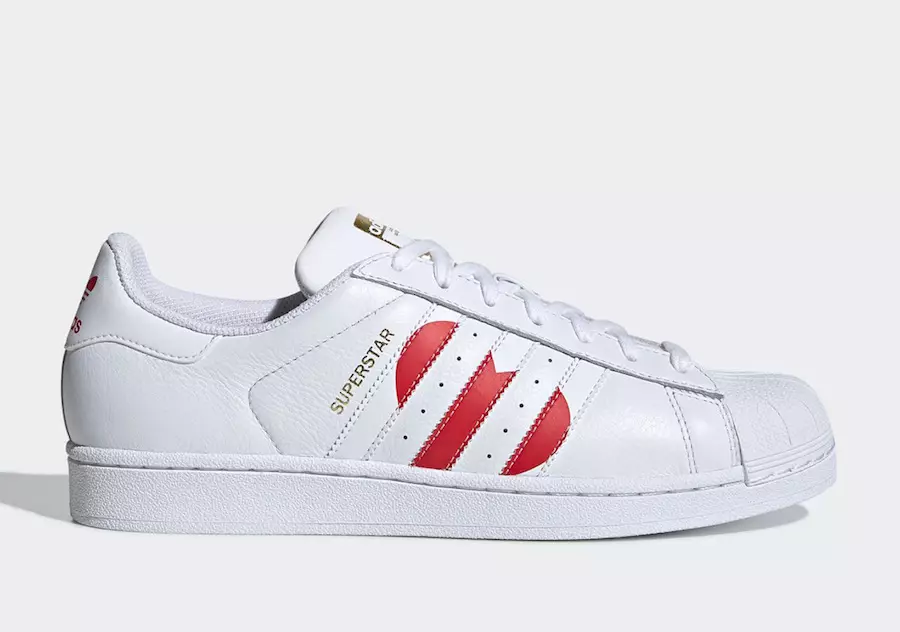 adidas Superstar Гэгээн Валентины өдрийг тэмдэглэж байна