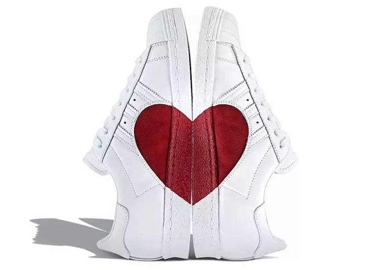 La Superstar adidas célèbre la Saint-Valentin