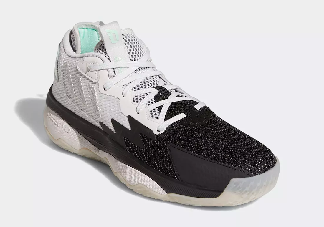 adidas Dame 8 Dash Grey Clear Mint GY0379 Data tal-Ħruġ