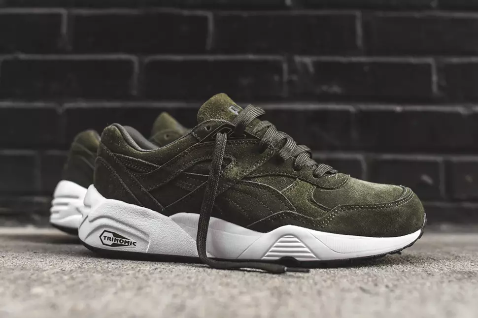 PUMA R698 "O'rmon tungi yashil"