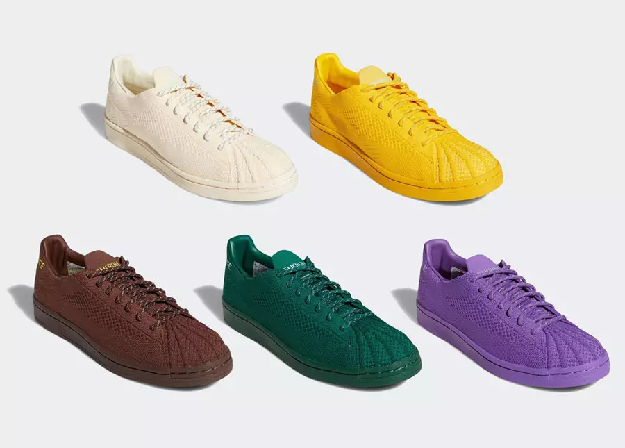 Pharrell adidas Superstar Primeknit Human Race Pack шығарылым күні