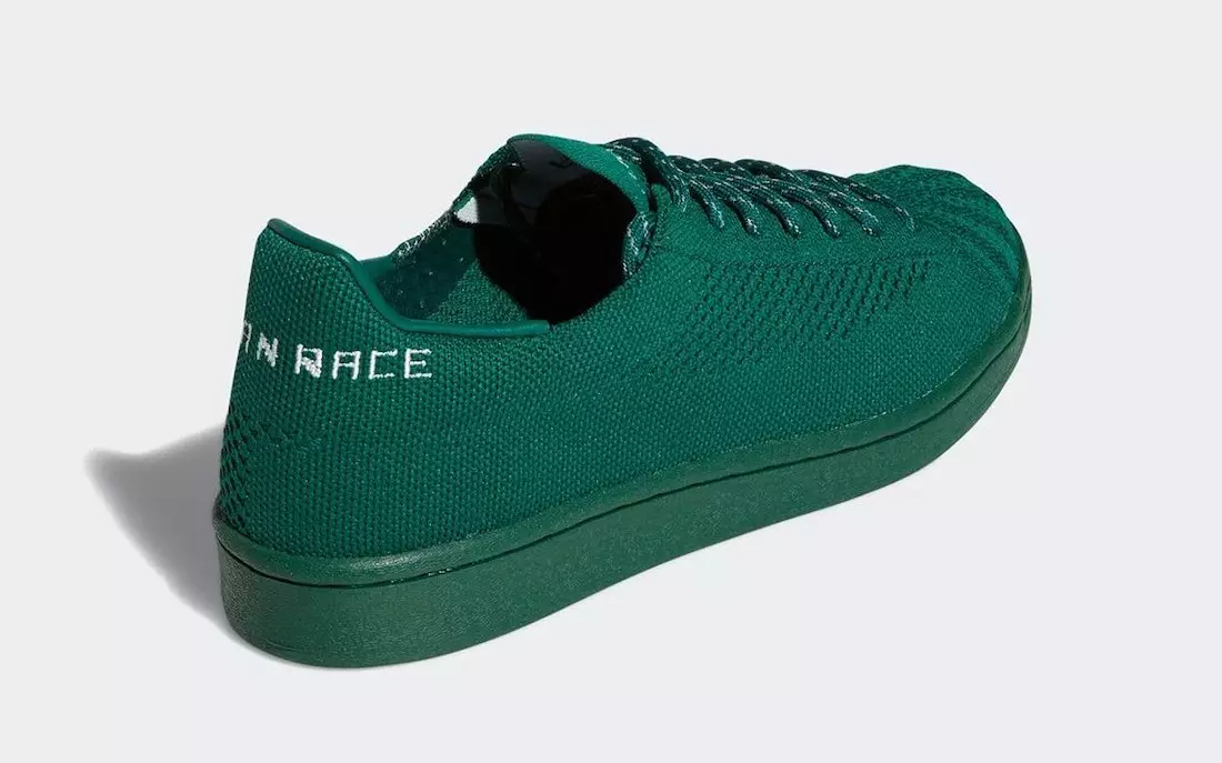 Pharrell adidas Superstar Primeknit Human Race Green S42928 Թողարկման ամսաթիվ