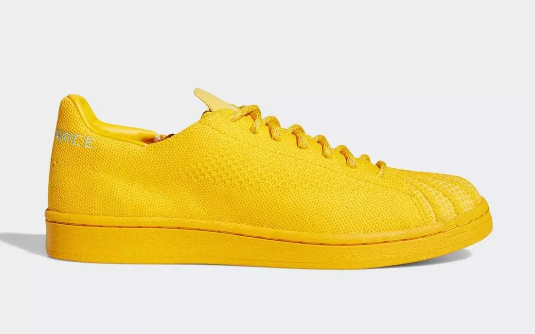 Pharrell adidas Superstar Primeknit Human Race Yellow S42930 Թողարկման ամսաթիվ