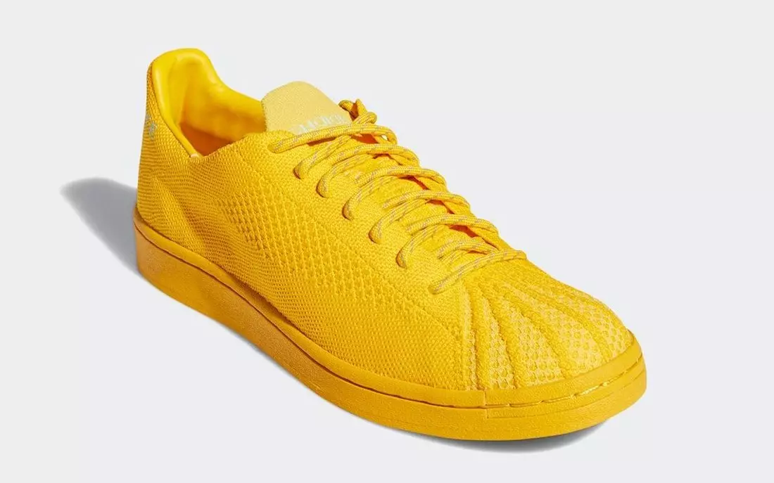 Pharrell adidas Superstar Primeknit Human Race Sarı S42930 Buraxılış Tarixi