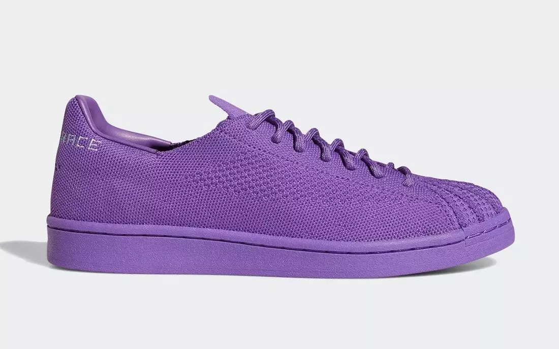 Pharrell adidas Superstar Primeknit Human Race Purple S42929 Megjelenés dátuma