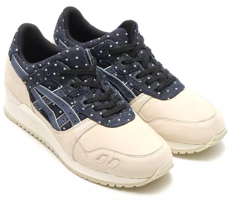 ASICS Gel Lyte III Индийские чернила в горошек