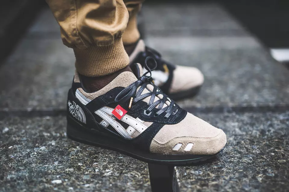 The North Face x ASICS Gel Lyte III personnalisé