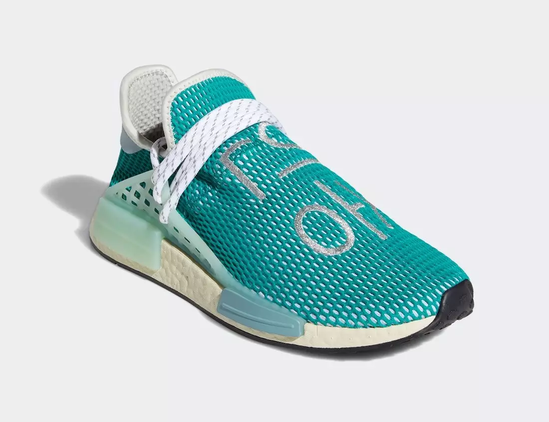 Pharrell adidas NMD Hu Dash Green Q46466 გამოშვების თარიღი