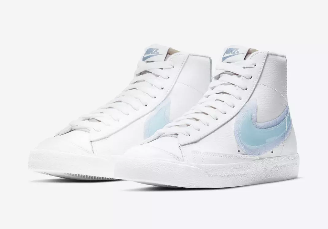 Nike Blazer Mid Glacier Blue DD0502-102 Թողարկման ամսաթիվ