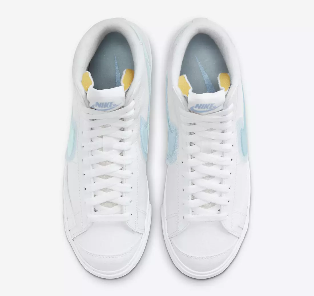 Nike Blazer Mid Glacier Blue DD0502-102 Data lansării