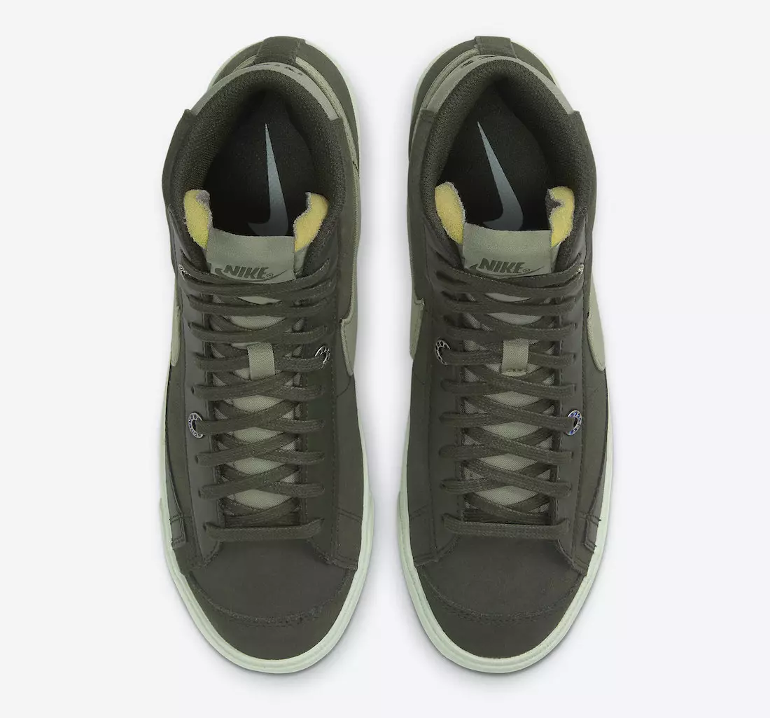 Nike Blazer Mid Olive DH4271-300 väljalaskekuupäev