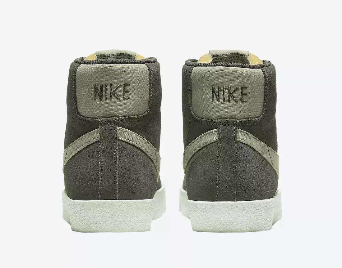 Nike Blazer Mid Olive DH4271-300 تاريخ الإصدار