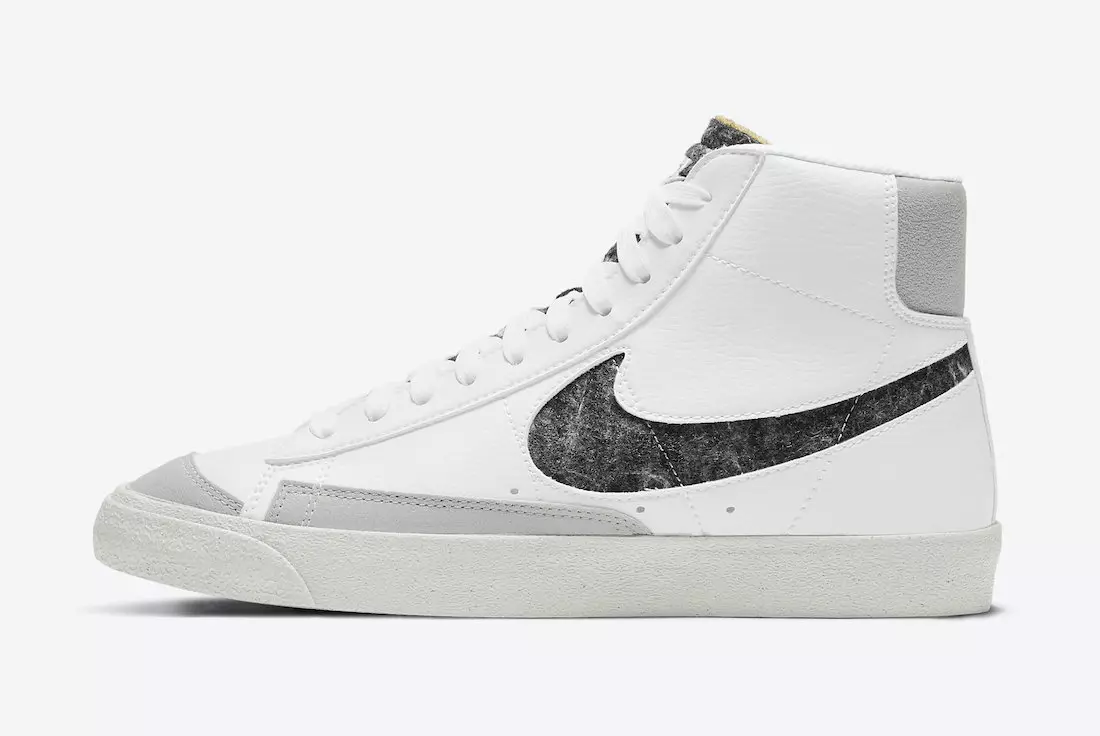 تاریخ انتشار Nike Blazer Mid 77 Vintage White Smoke Grey CW6726-100