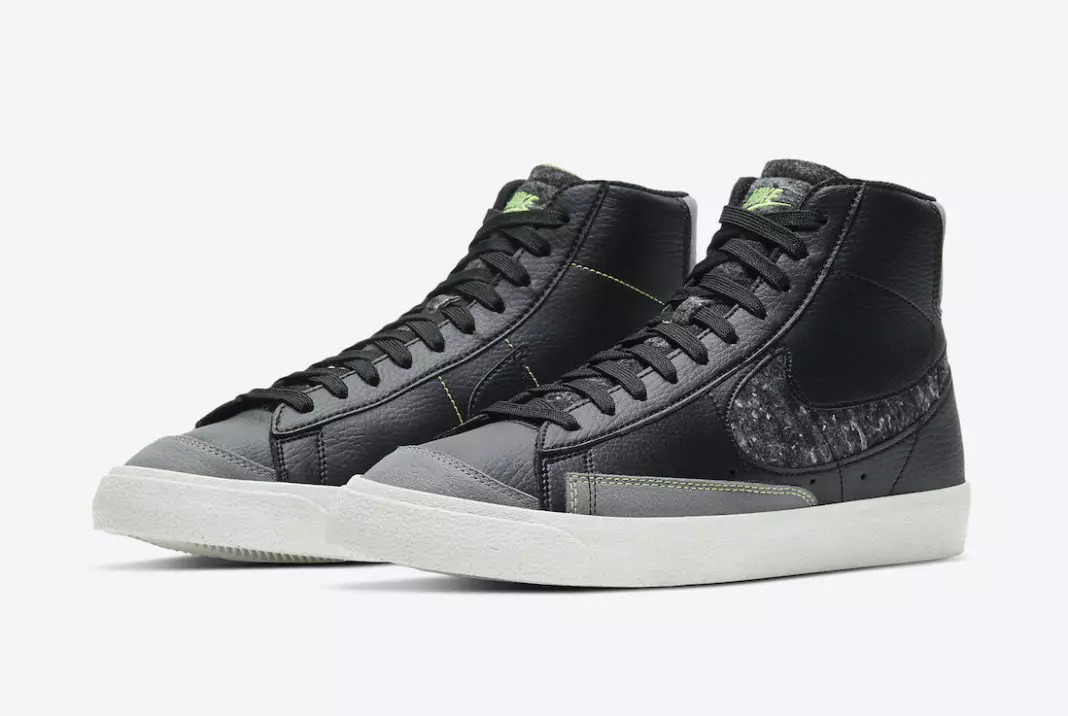 Nike Blazer Mid 77 Vintage Black Smoke Grey CW6726-001 Útgáfudagur