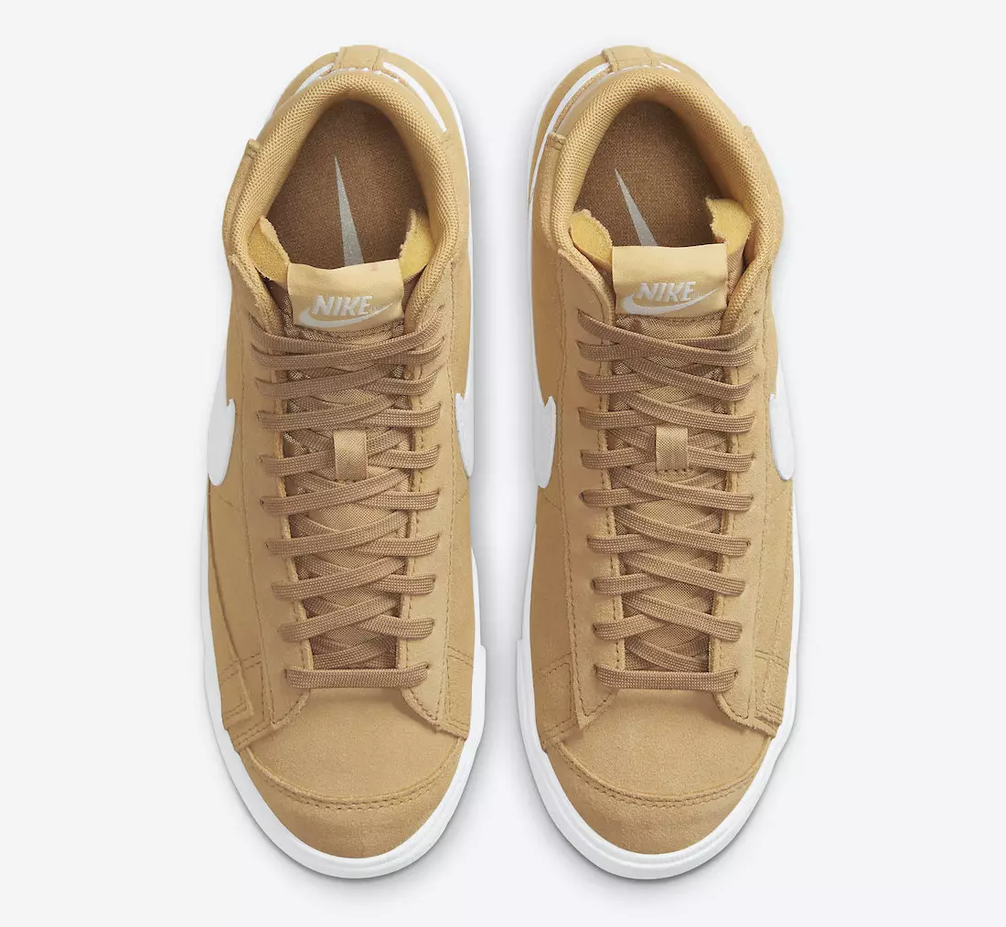 Nike Blazer Mid Wheat Suede DB5461-701 תאריך יציאה