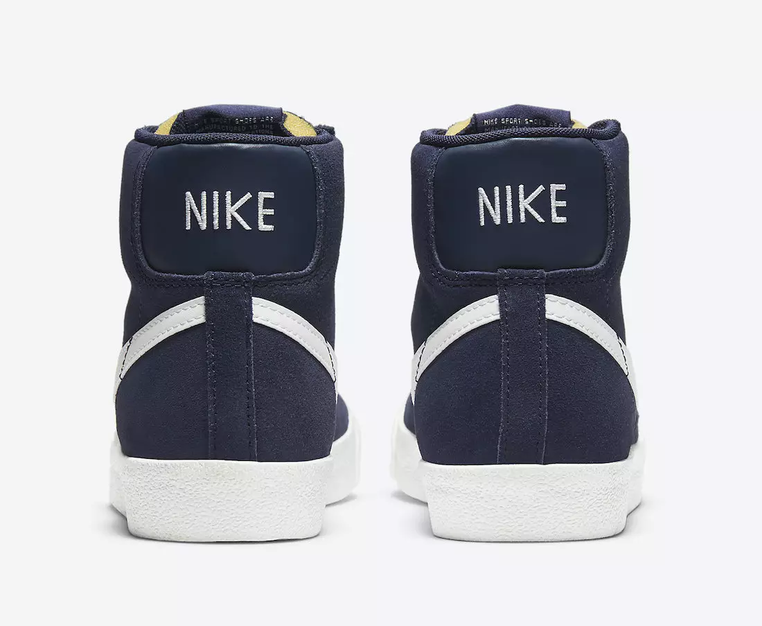 Nike Blazer Mid Navy DB5461-400 Шығарылым күні-1