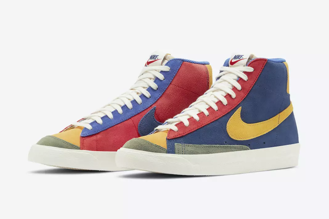 Nike Blazer Mid 77 Vintage Suede Coastal Blue DC9179-476 Санаи барориши