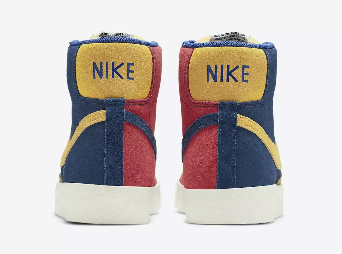 Nike Blazer Mid 77 Vintage Suede Coastal Blue DC9179-476 Data lansării