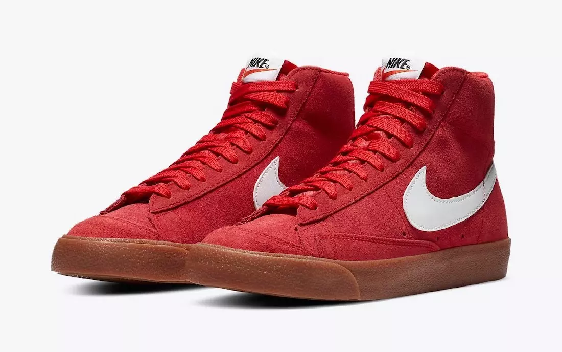 Nike Blazer Mid Suede "Red Gum" მალე გამოვა