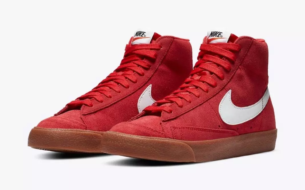 Nike Blazer Mid Suede Red Gum CI1172-600 تاريخ الإصدار