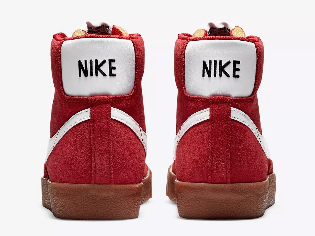 Nike Blazer Mid Suede Red Gum CI1172-600 Útgáfudagur