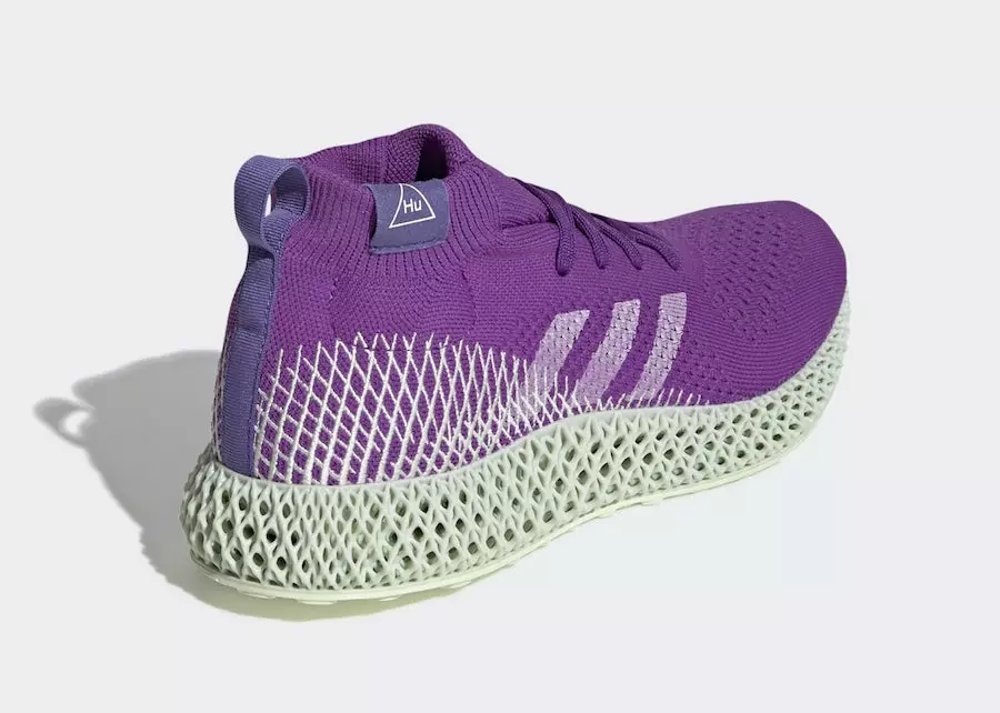 Pharrell Williams adidas 4D Púrpura FV6335 Fecha de lanzamiento