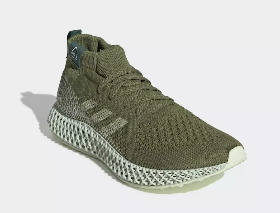 Pharrell Williams Adidas 4D Olive FV6334 Julkaisupäivä