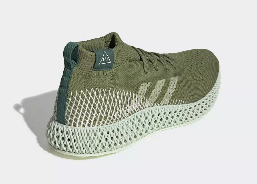 Pharrell Williams adidas 4D Olive FV6334 išleidimo data