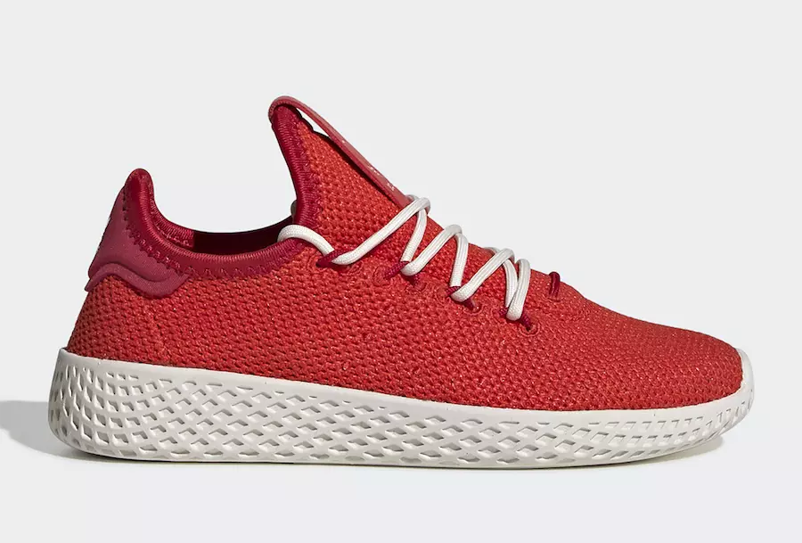 Tarehe ya Kutolewa ya Pharrell adidas Tennis Hu Red FV0054