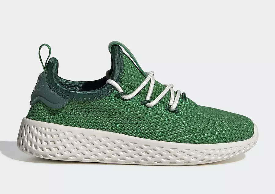 Pharrell adidas Tennis Hu Green FV0055 väljalaskekuupäev