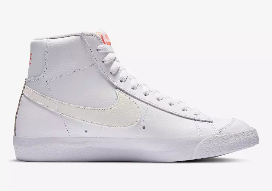 Nike Blazer Mid 77 Vintage White Gold Pink DC1421-100 გამოსვლის თარიღი