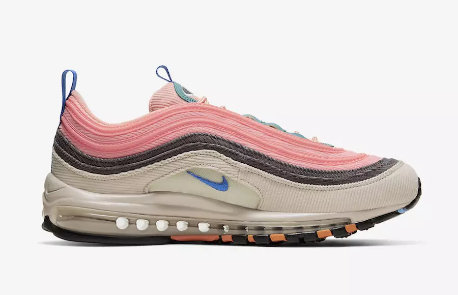 Nike Air Max 97 Corduroy CQ7512-046 מעלדונג טאָג