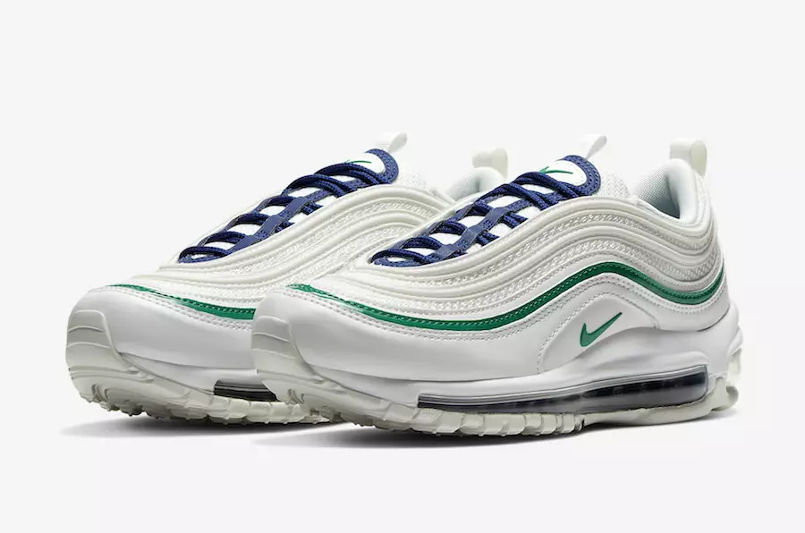 Nike Air Max 97 White Navy Green 921733-107 Julkaisupäivä