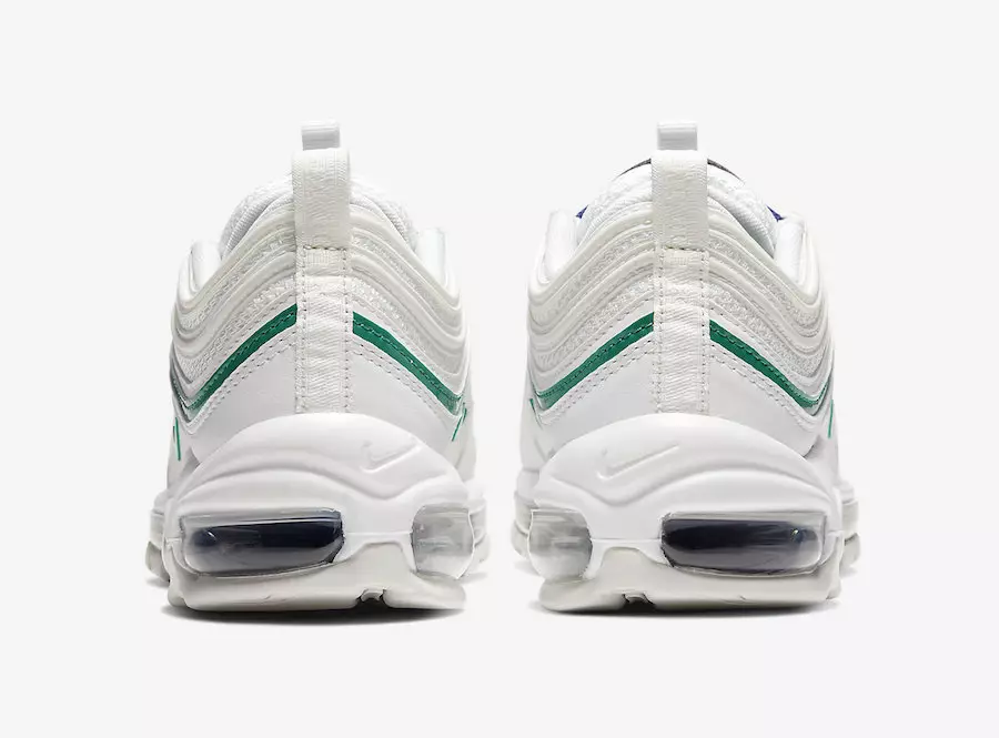 Nike Air Max 97 White Navy Green 921733-107 Julkaisupäivä