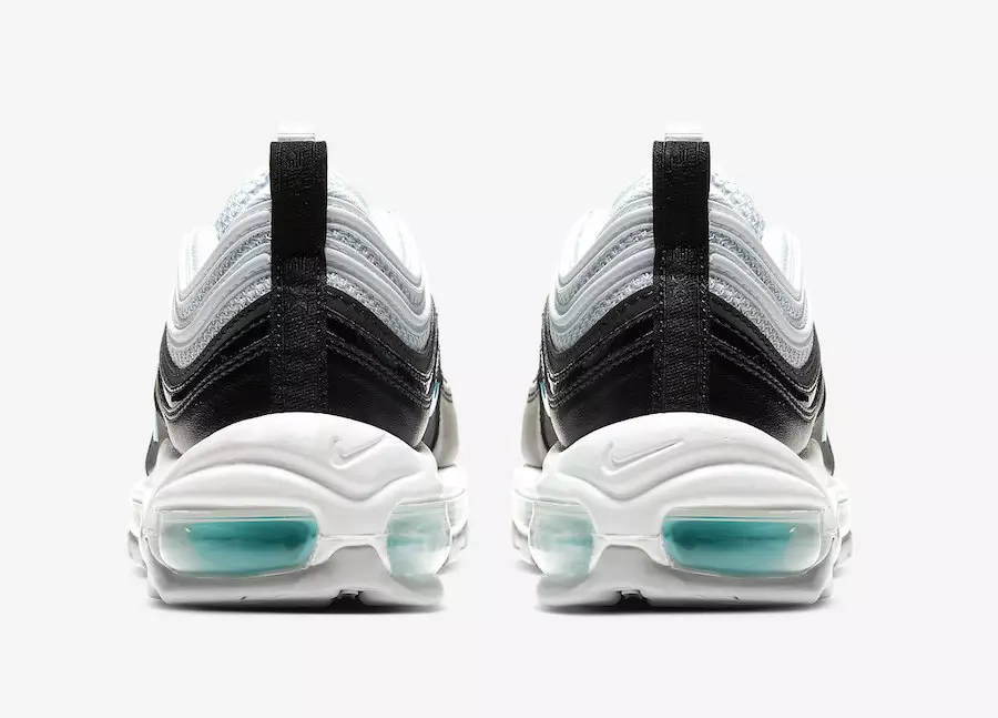 Nike Air Max 97 Pure Platinum Aurora Grønn Svart 921733-065 Utgivelsesdato