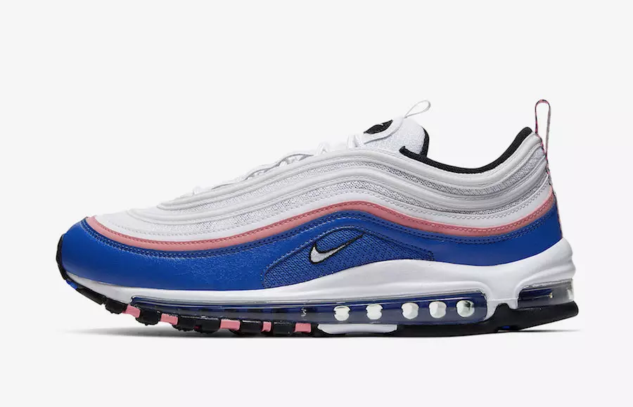 Nike Air Max 97 Beyaz Oyun Kraliyet Pembesi 921826-107 Çıkış Tarihi