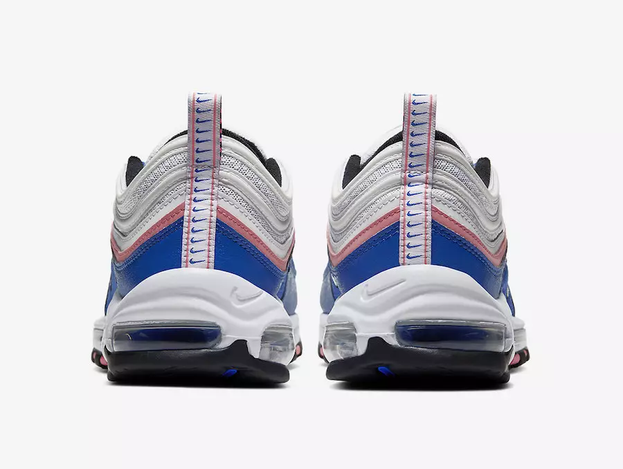 Nike Air Max 97 White Game Royal Pink 921826-107 გამოშვების თარიღი