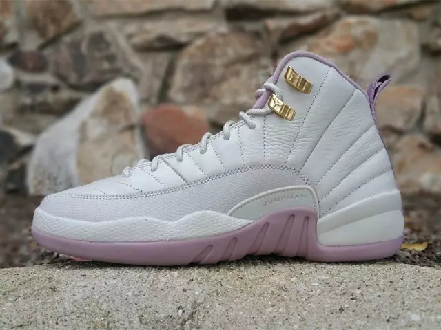 Air Jordan 12 GS Heiress Plum Fog Light Bone Utgivelsesdato