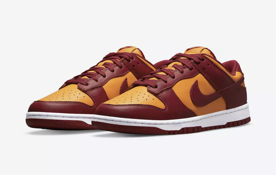 Nike Dunk Low Midas Gold Tough Red DD1391-701 Utgivelsesdato