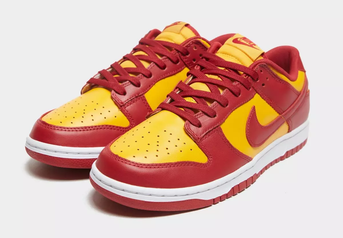 Nike Dunk Low Midas Gold Tough Red White DD1391-701 Fecha de lanzamiento