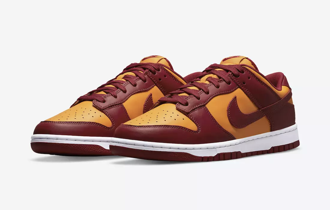 Nike Dunk Low Midas Gold Tough Red DD1391-701 Датум на издавање