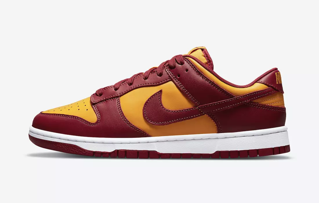 Nike Dunk Low Midas Gold Tough Red DD1391-701 Datum vydání