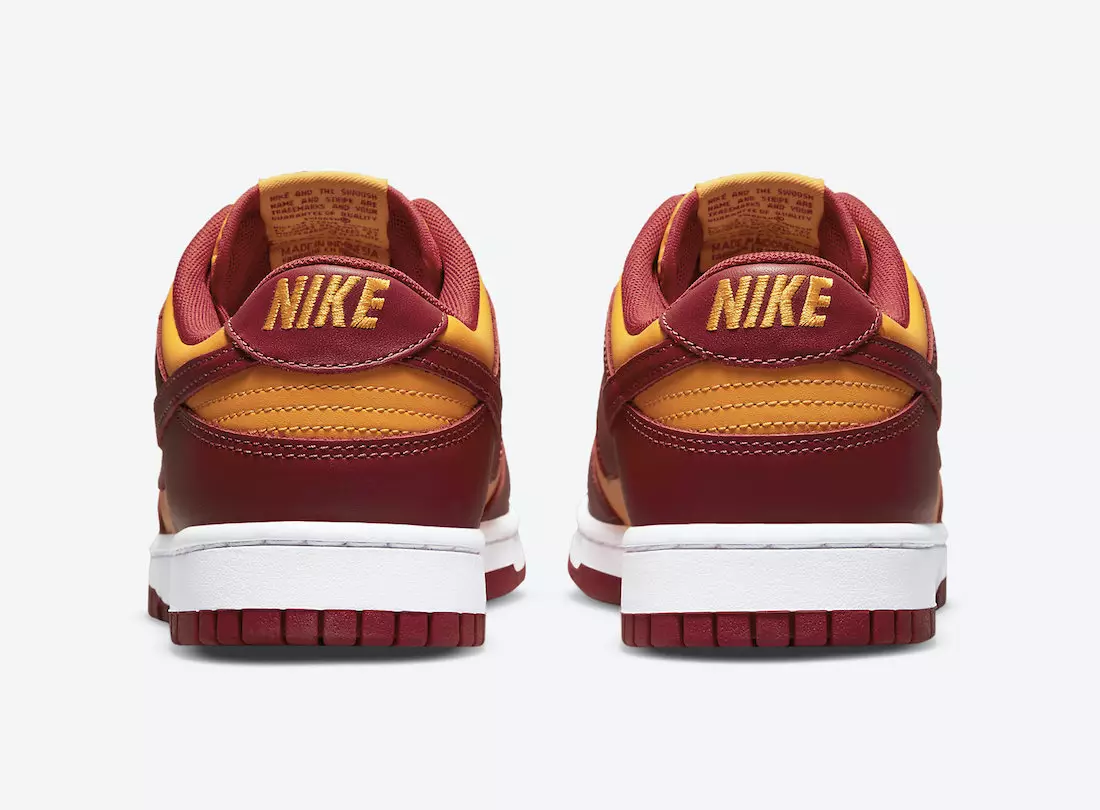 Ngày phát hành Nike Dunk Low Midas Gold Tough Red DD1391-701