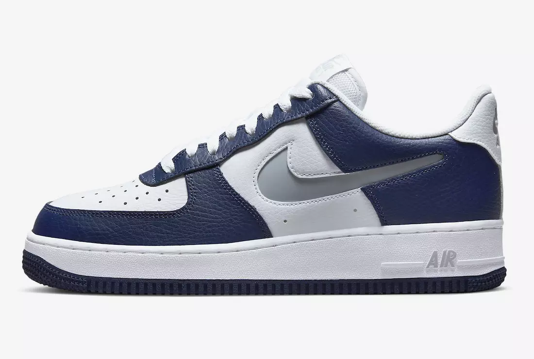 Ημερομηνία κυκλοφορίας Nike Air Force 1 Low White Navy DV3501-400