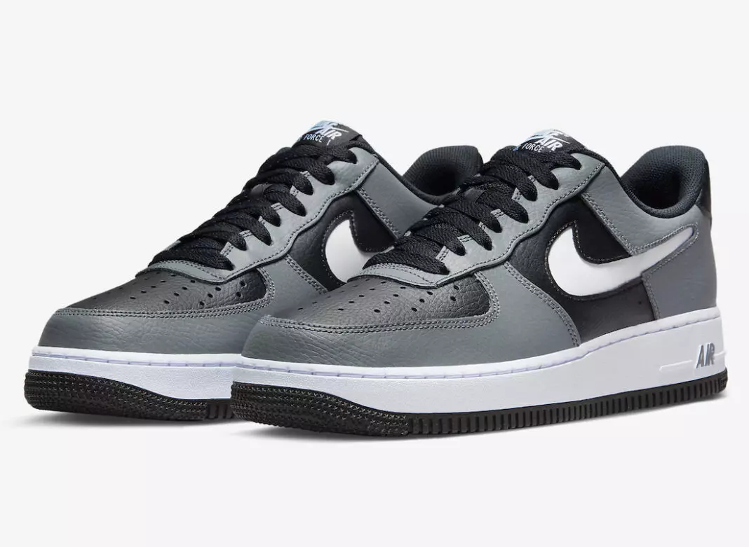 Nike Air Force 1 alacsony szürke fekete DV3501-001 Megjelenés dátuma