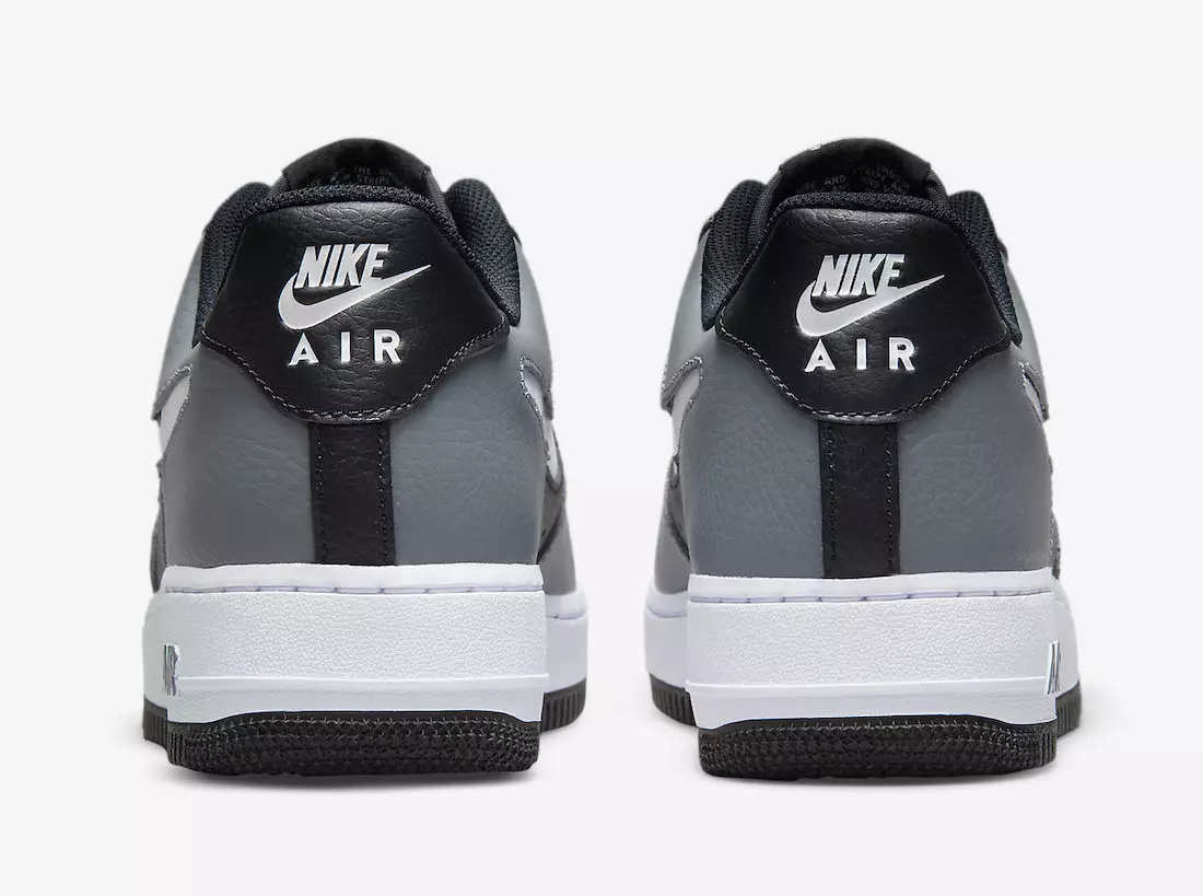 Nike Air Force 1 נידעריק גריי שווארצע DV3501-001 מעלדונג טאָג