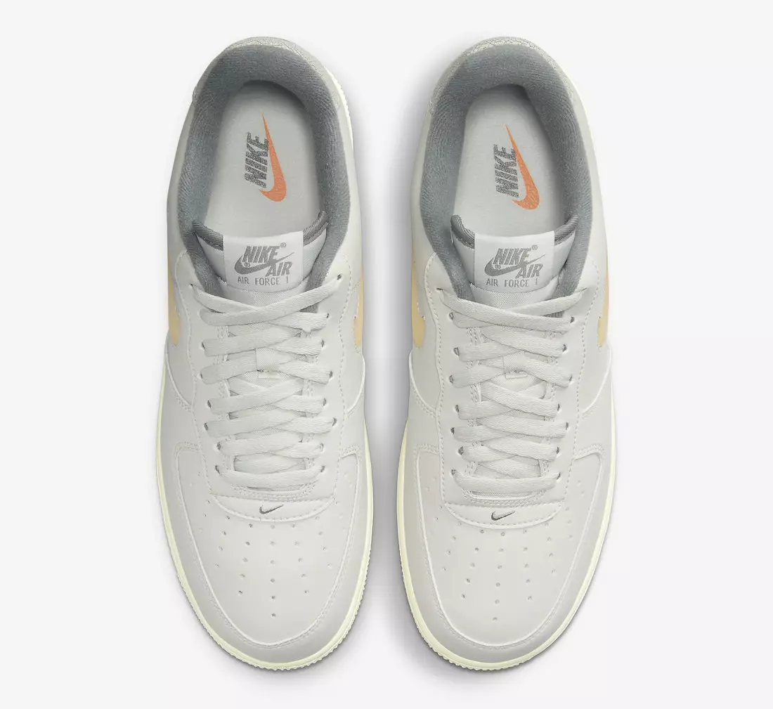 Nike Air Force 1 07 LX Light Bone Pale Vanilla Tumbled Grey DC8894-001 Датум на издавање